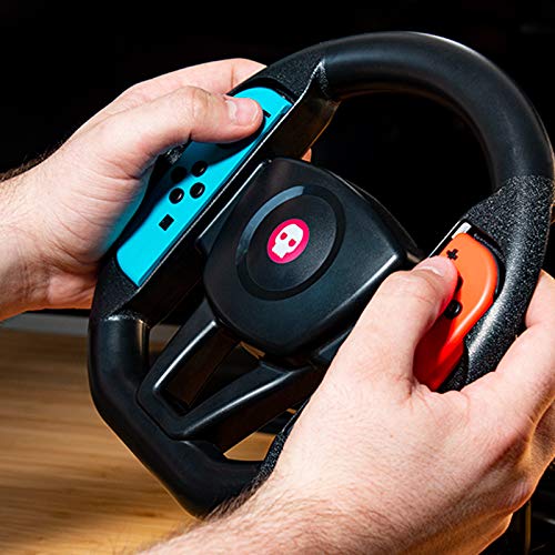 Numskull Nintendo Switch Joy-Con Steering Wheel Table Attachment, Switch Racing Wheel Accessory (Nin
