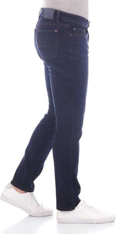 Paddocks Herren Jeans Ranger Pipe Slim Fit Jeanshose Hose Denim Stretch Baumwolle Blau Schwarz w30 w