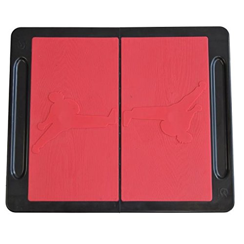 BAY OKPA Bruchtestbretter Wiederverwendbar -4 Stärke Anfänger, Fortgeschrittene rot L, rot L