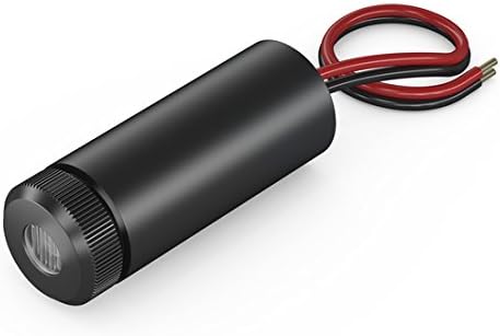 Laser Lasermodul Punktlaser rot 650nm 1mW 3VDC Fokus einstellbar 12x30,5mm - 70104080