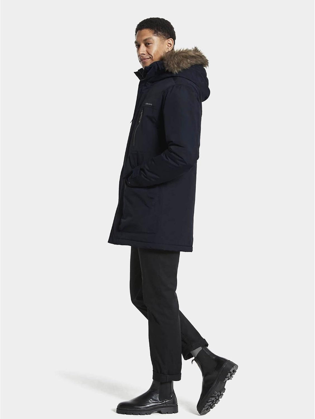 Didriksons Herren Winterjacke FREDRIK PARKA Einheitsgrösse Dunkelblau, Einheitsgrösse Dunkelblau