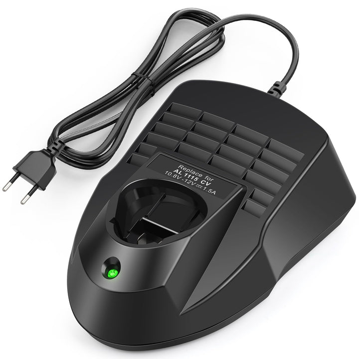 1.5A Li-ion Ladegerät für Bosch Professional 10,8/12 Volt AL1115CV Ersatz Ladegerät für Bosch BAT411
