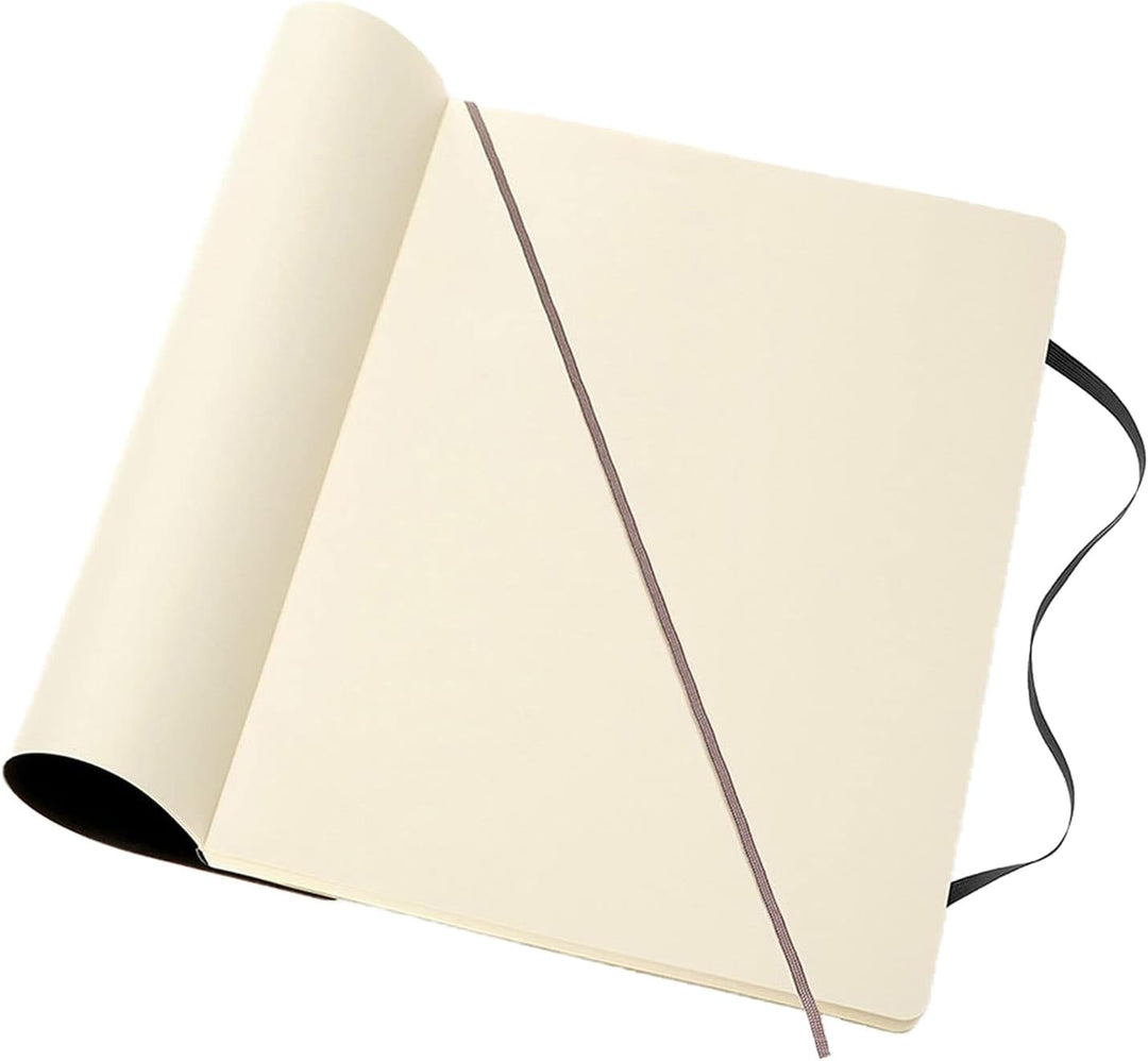Moleskine - Klassisches Blanko Notizbuch - Notizheft mit Softcover und elastischem Verschluss - Mass