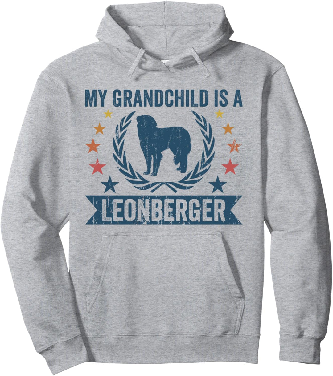 Mein Enkelkind ist ein Hund - Opa & Grandma Leonberger Pullover Hoodie