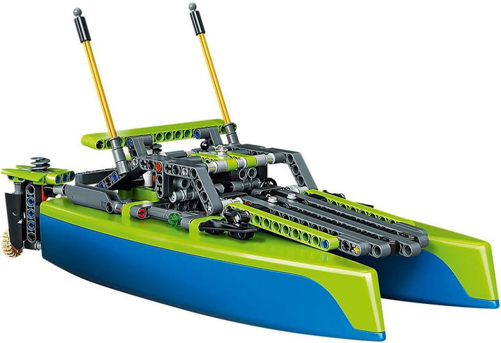 LEGO Technic Catamaran 42105 Model Sailboat Building Kit, New 2020 (404 Pieces)