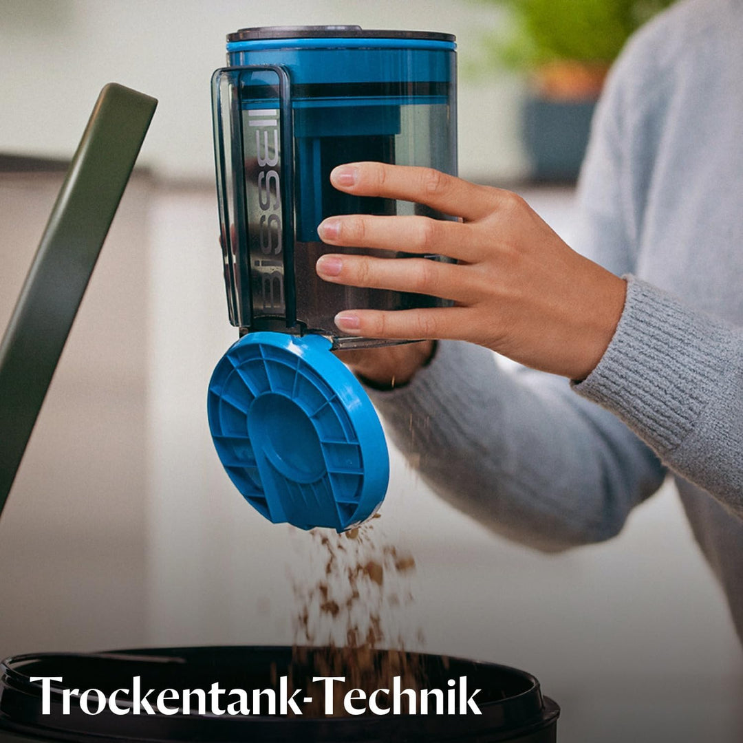 BISSELL Vac&Steam Titanium | 2-in-1-Vakuum- und Dampfreiniger | Blau, Titan | 1977N