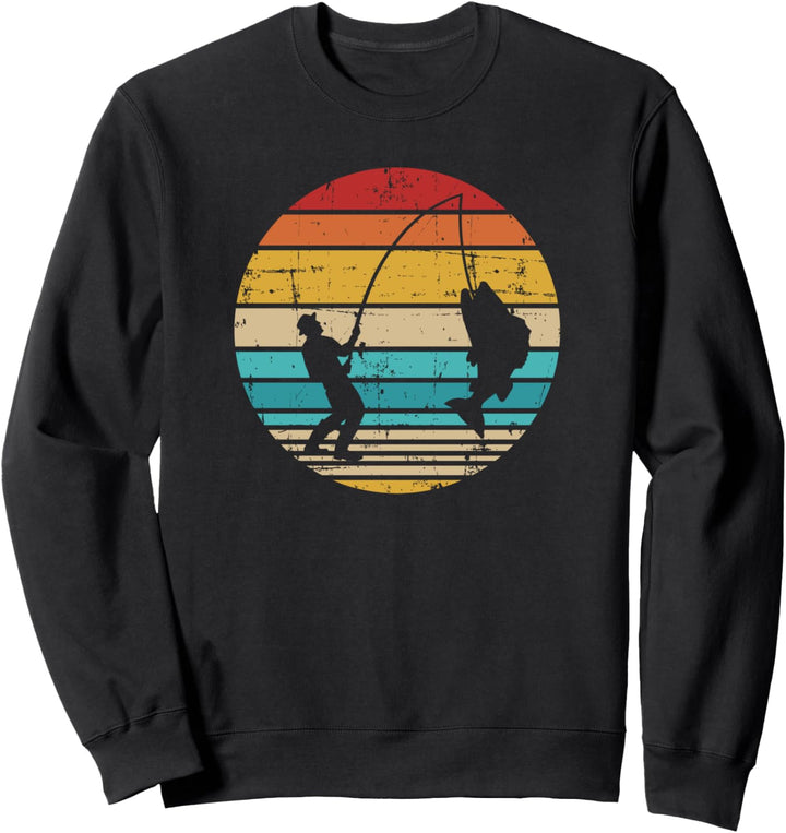 Angeln vintage retro Sweatshirt