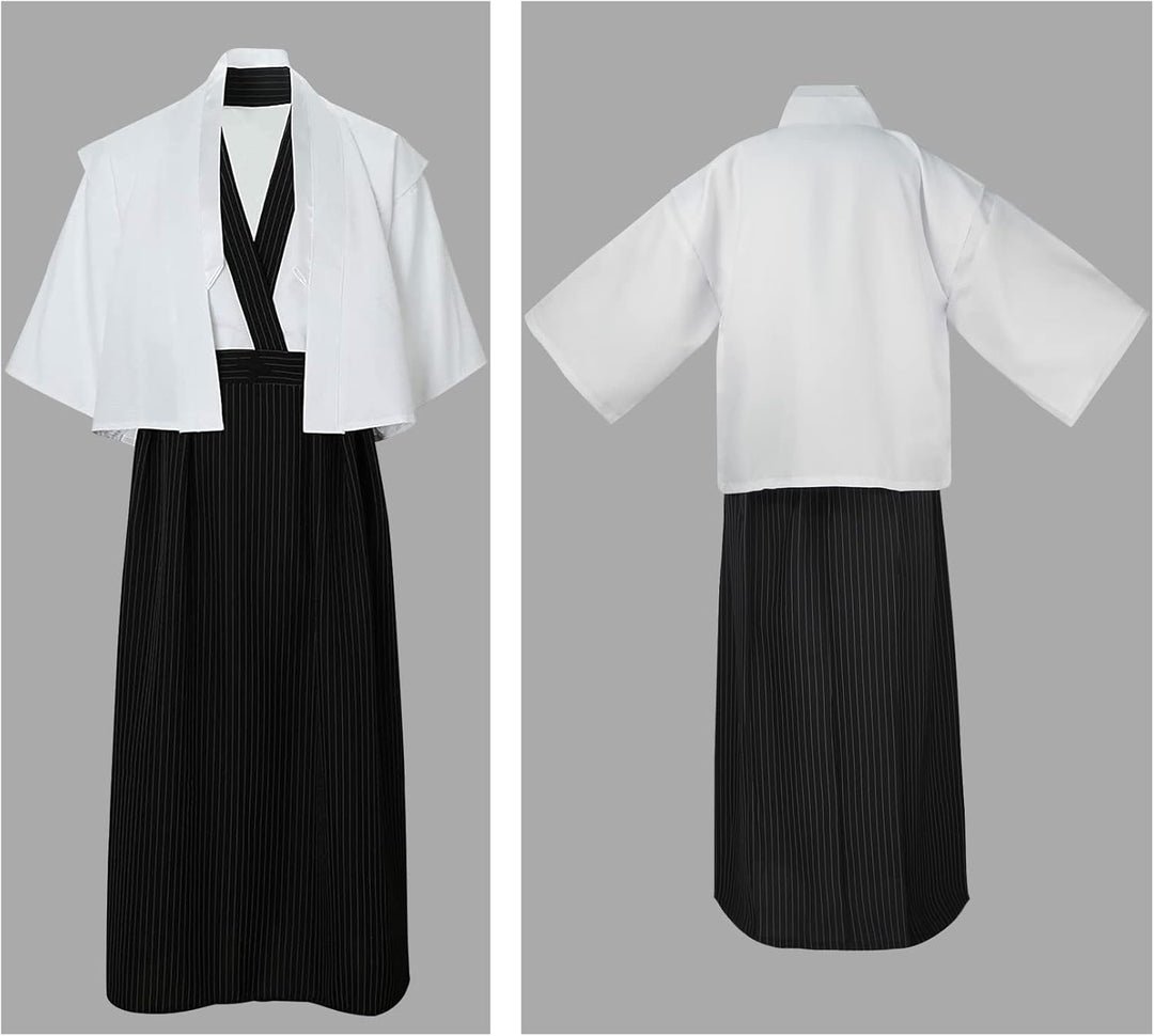 Japanischer Kimono Männer Yukata Kimono Robe Japanische Traditionelle Samurai Uniform Cosplay Kostüm