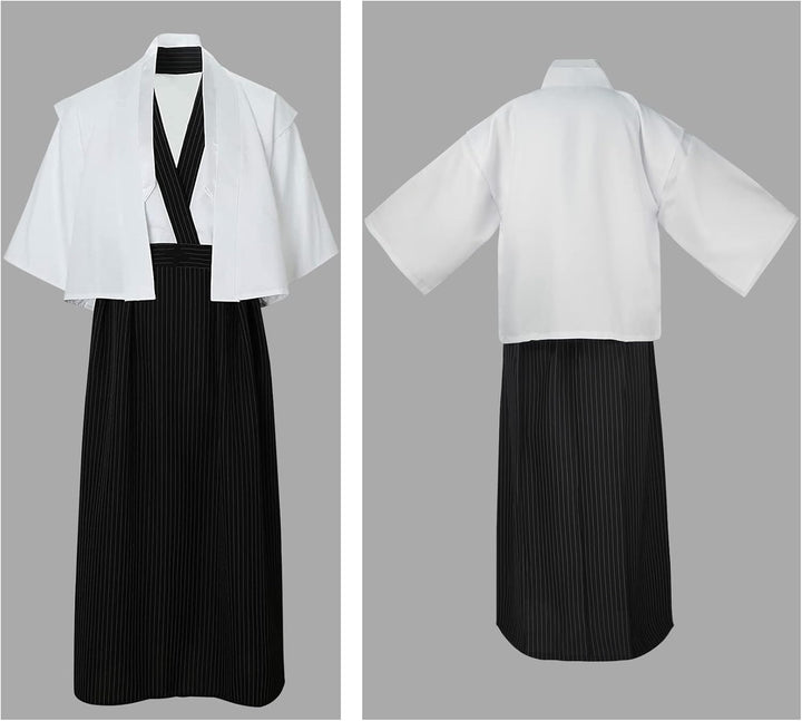 Japanischer Kimono Männer Yukata Kimono Robe Japanische Traditionelle Samurai Uniform Cosplay Kostüm