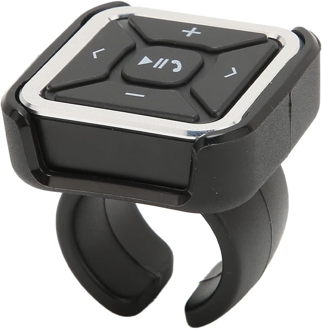 Bluetooth Medien Fernbedienung für Lenkradtasten, Wasserdichter Telefon Controller, Anrufe, Musik Co