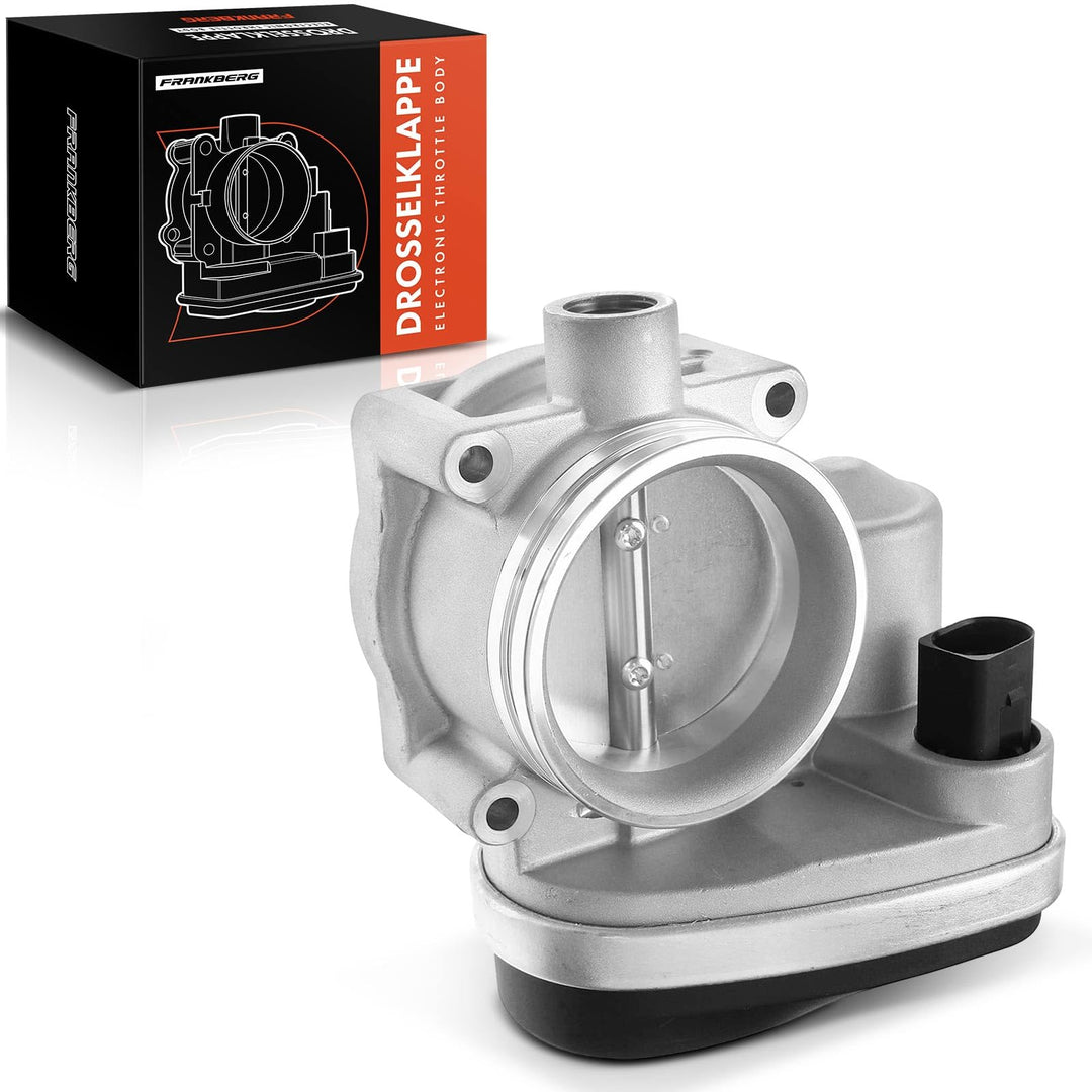 Frankberg Drosselklappenstutzen 6-Polig Kompatibel mit 3er E90 316 318 1.6L 2.0L 2005-2011 3er Touri