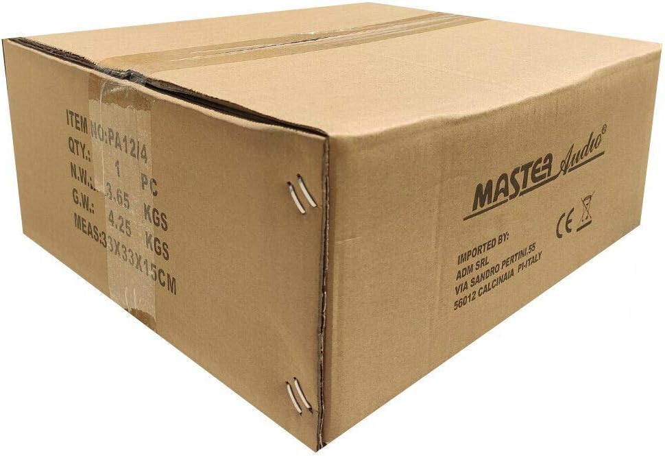 1 WOOFER MASTER AUDIO PA12/4 Lautsprecher 30,00 cm 300 mm 12" mit 440 watt rms und 880 watt max mit