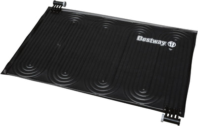 Bestway Flowclear Solar-Poolheizung für Filtersysteme, Clean Sun Powered Pool Pad, Schwarz, 110 x 17