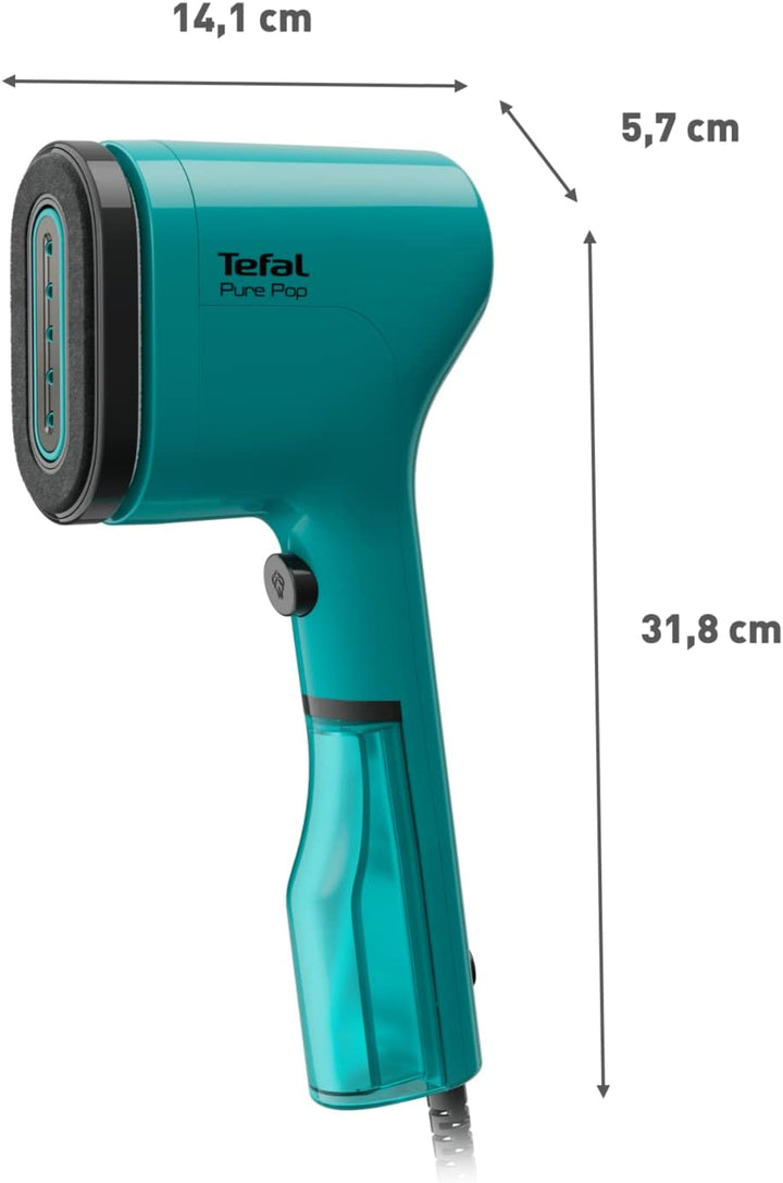Tefal DT2024 Pure Pop Dampfbürste | 1300 W | 70 ml Wassertank | entfernt bis zu 99,99% der Viren/Bak