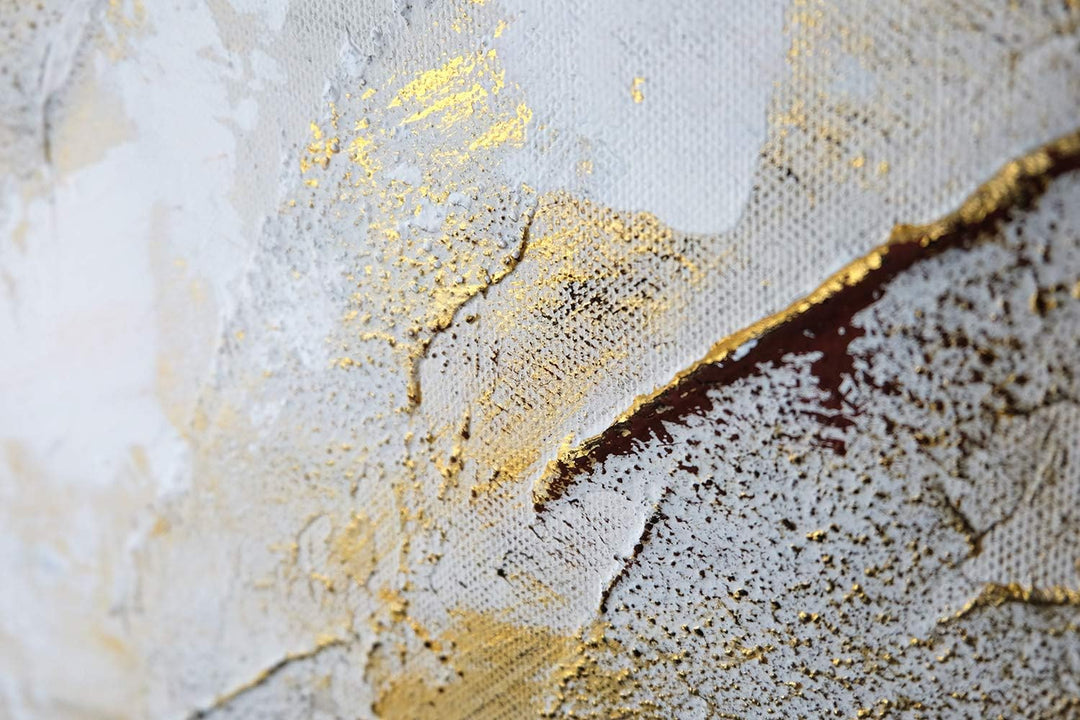 Monica Mirafiori I 100% HANDGEMALT I Gemälde Golden Ciecles 100x50cm | Gemälde Handgemalt | Acrylgem