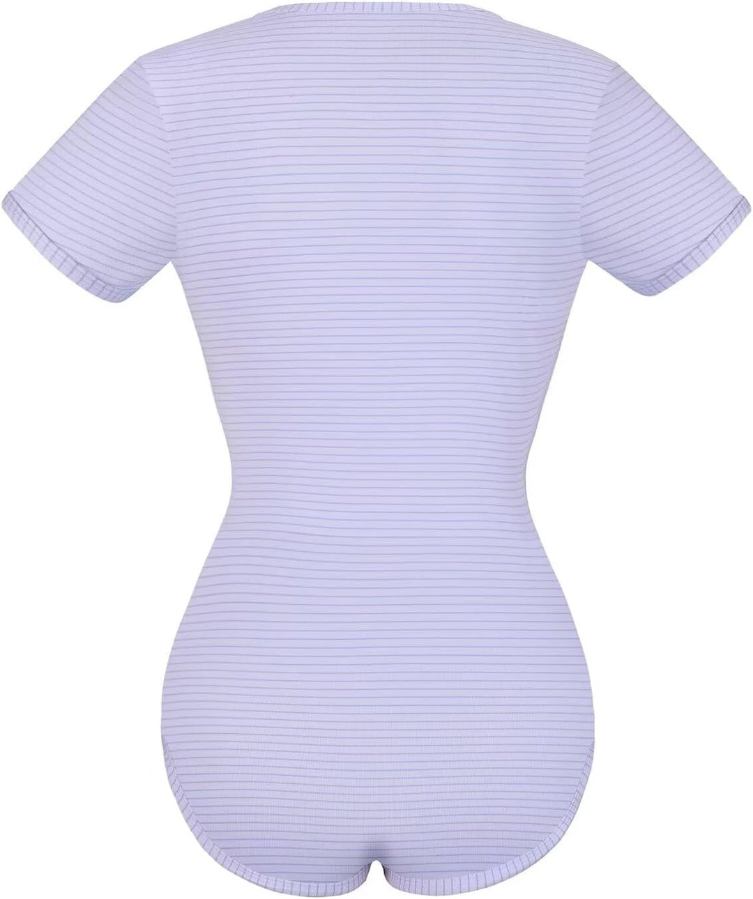 Landofgenie Bodys für Damen Einteiler Bodysuit Jumpsuit Baumwolle Kurzarm Nette Onesie Pyjamas Nacht