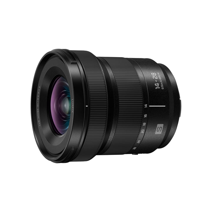 Panasonic Lumix S-R1428E Objektiv, Lumix S Objektiv, 14–28 mm Brennweite, F4-5.6 Blende, ideal für V