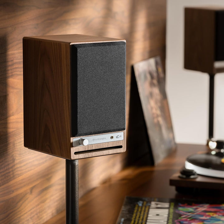 Audioengine HD4 Wireless Bluetooth Speakers - Computer Monitor Speakers and Home Music System with a