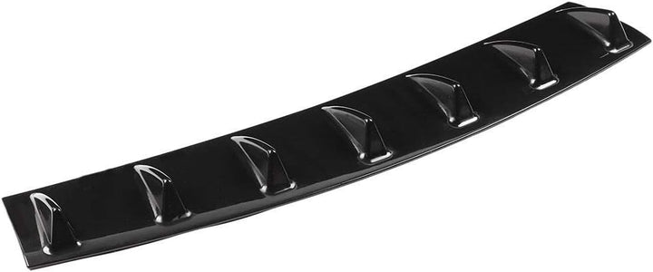 EVGATSAUTO Heckstossstangen Spoiler, Universal Auto Heckstossstange Chassis Shark Fin Spoiler Wing L