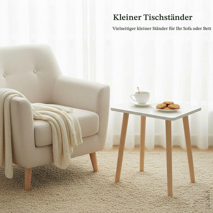 FORAOFUR Beistelltisch, Wohnzimmer, Schlafzimmer, Balkon, Büro, moderner Beistelltisch, Nachttisch,