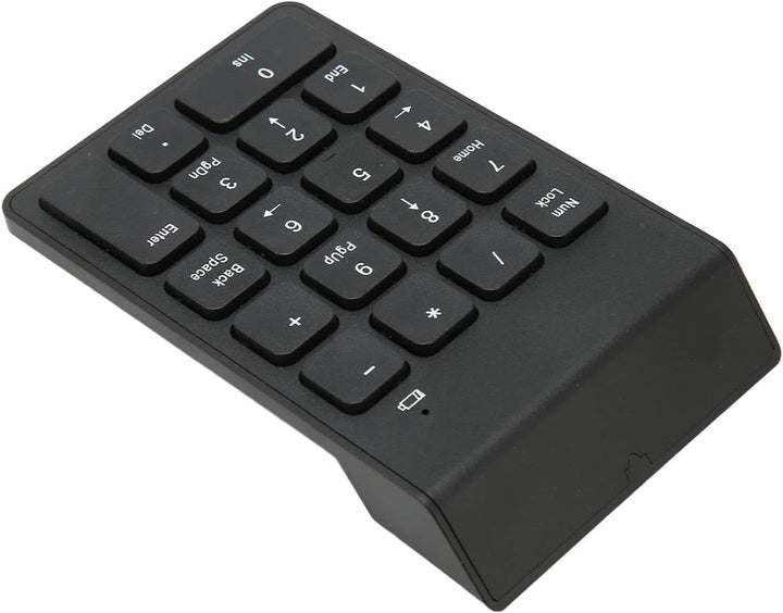 Bewinner Kabelloser 2,4 G Ziffernblock für Laptop, 18 Tasten, Externer Ziffernblock, Treiberfrei, Sc