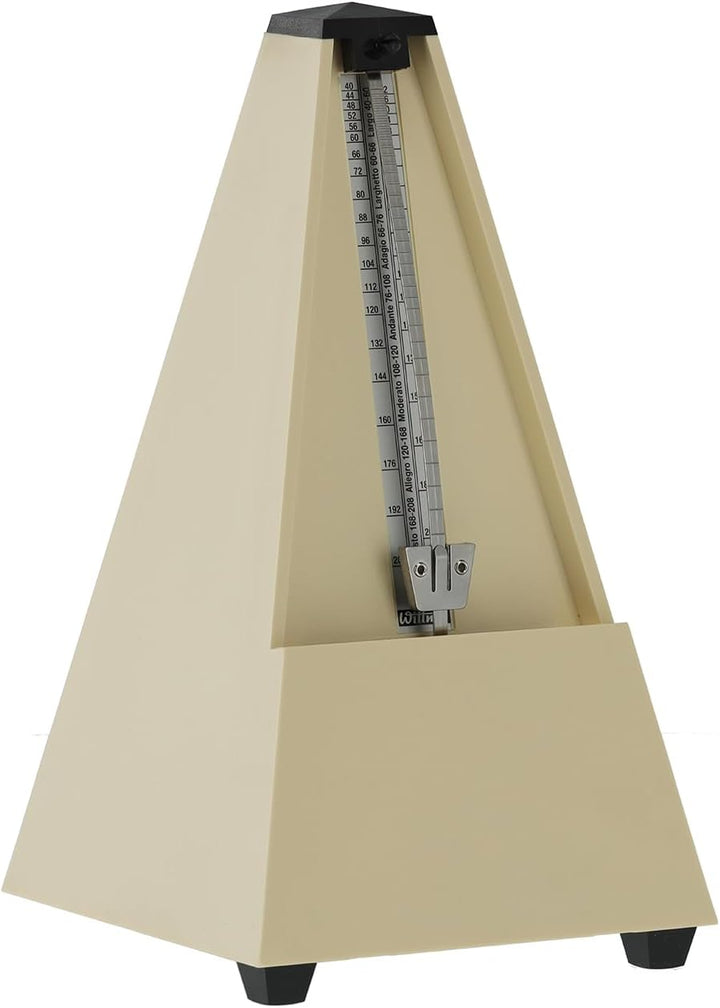 Wittner Metronom Taktell Pyramidenform System Maelzel Serie 800K - Ohne Glocke - Mit Plexiglasdeckel