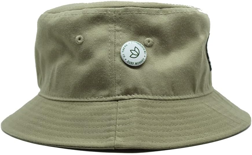 SURF MONKEY Recycled Bucket Repreve® Fischermütze Unisex Erwachsene, Kaki