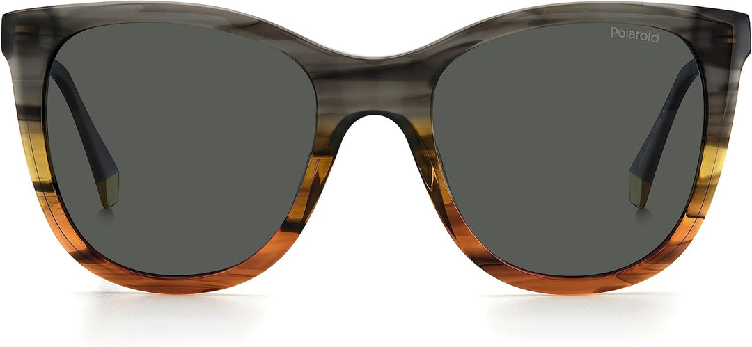 Polaroid Unisex PLD 4096/s/x Sunglasses, XYO/M9 Grey Yellow, L