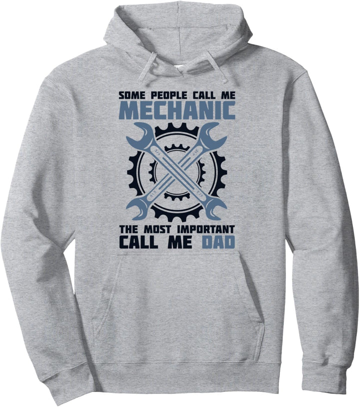 Most Important Call Me Dad Mechatroniker Kfz Mechaniker Pullover Hoodie