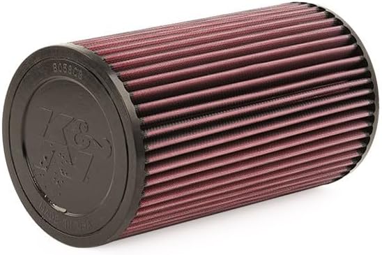 K&N E-2995 Waschbarer und wiederverwendbarer KFZ Tauschluftfilter, Rot
