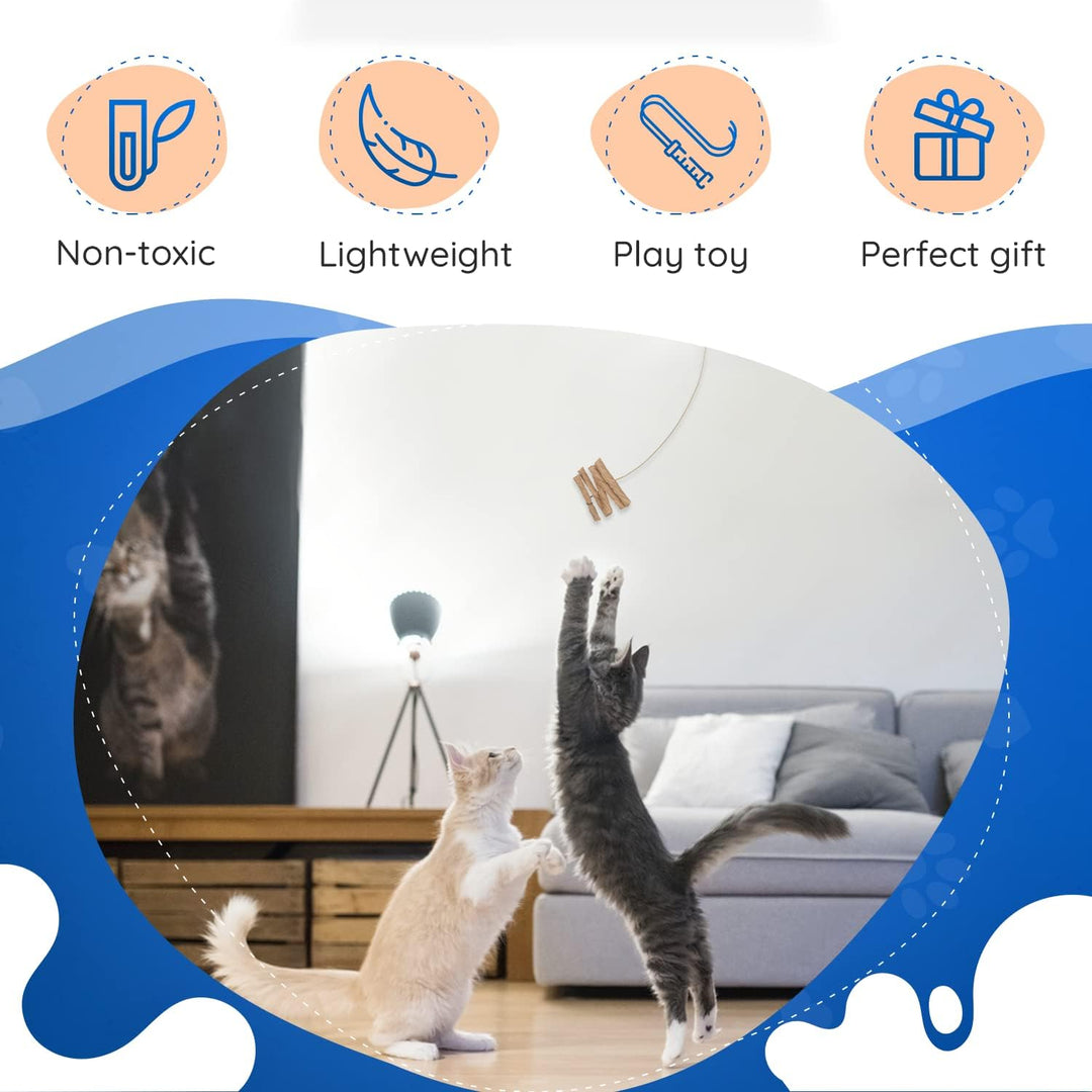 CAT DANCER Products CATD0101D Katzenspielzeug, Small Breeds (Packung mit 2) 1 Stück (Packung mit 2),