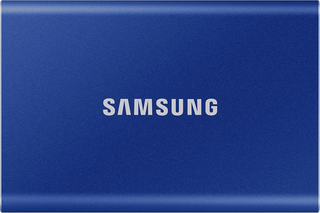 Samsung Portable SSD T7, 1 TB, USB 3.2 Gen.2, 1.050 MB/s Lesen, 1.000 MB/s Schreiben, Externe SSD Fe