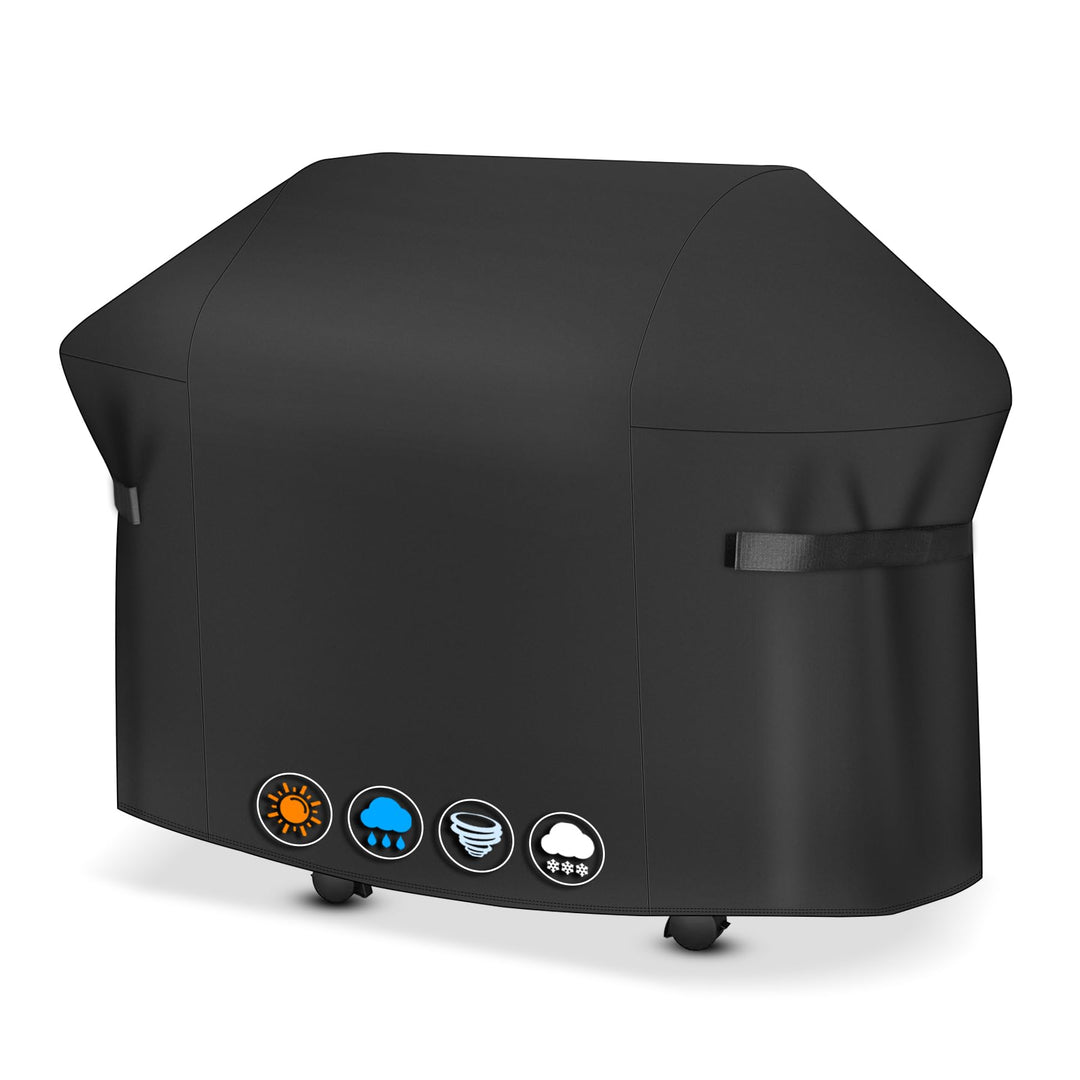 Grillabdeckung Wetterfest 190 cm - 7109 Grillabdeckungen für Weber Summit 600 Series Gas Grill, PU a