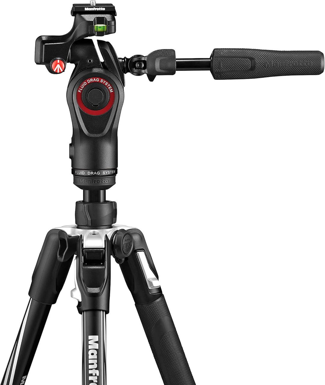 Manfrotto Befree 3-Way Live Advanced Travel VideoTripod Kit, Aluminium mit Fluidkopf für Camcorder u