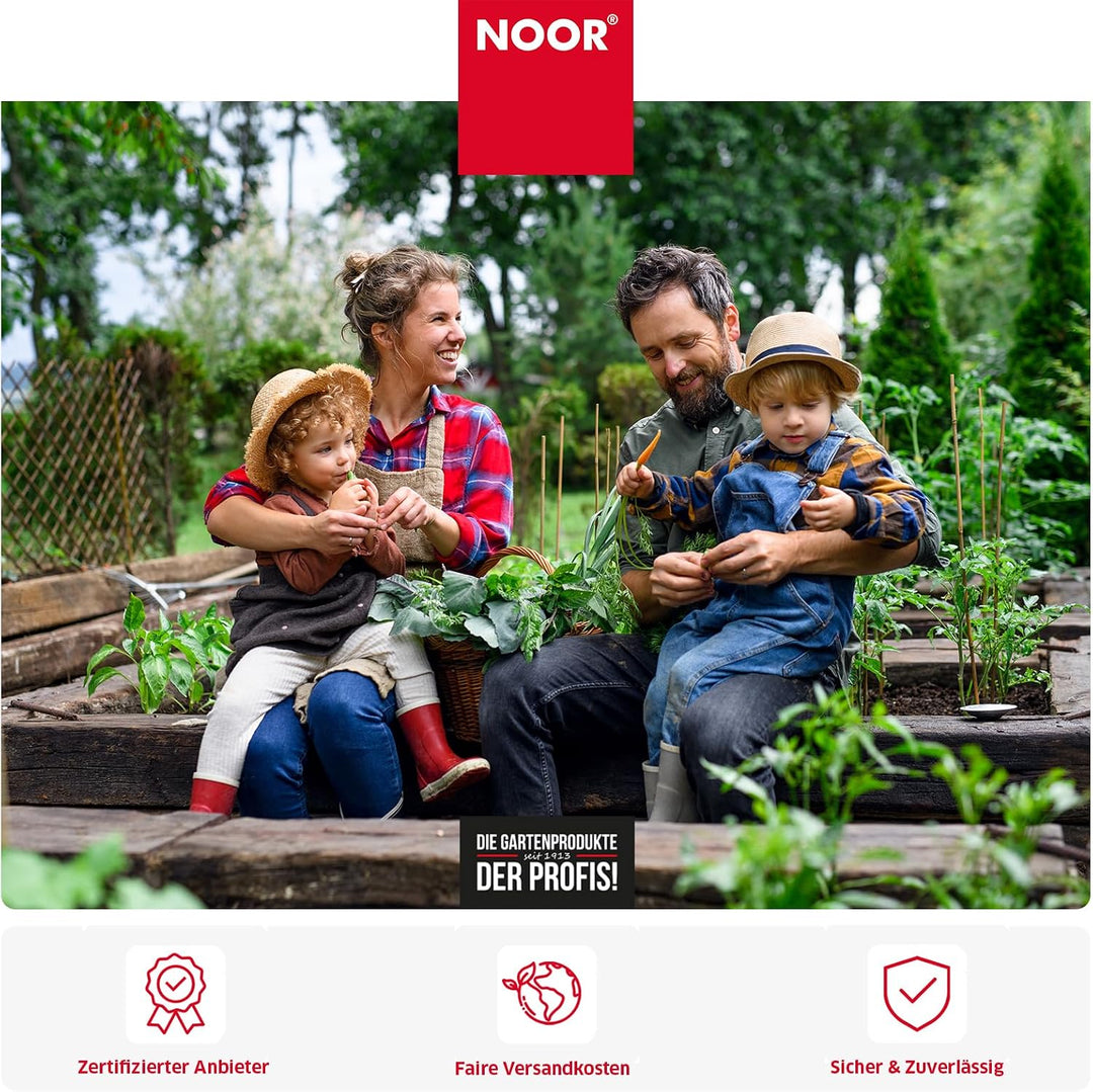 NOOR Abdeckplane Easy 90g/m² I 600 x 800 cm I Allzweckplane für Schutz vor Witterung I Ideal geeigne