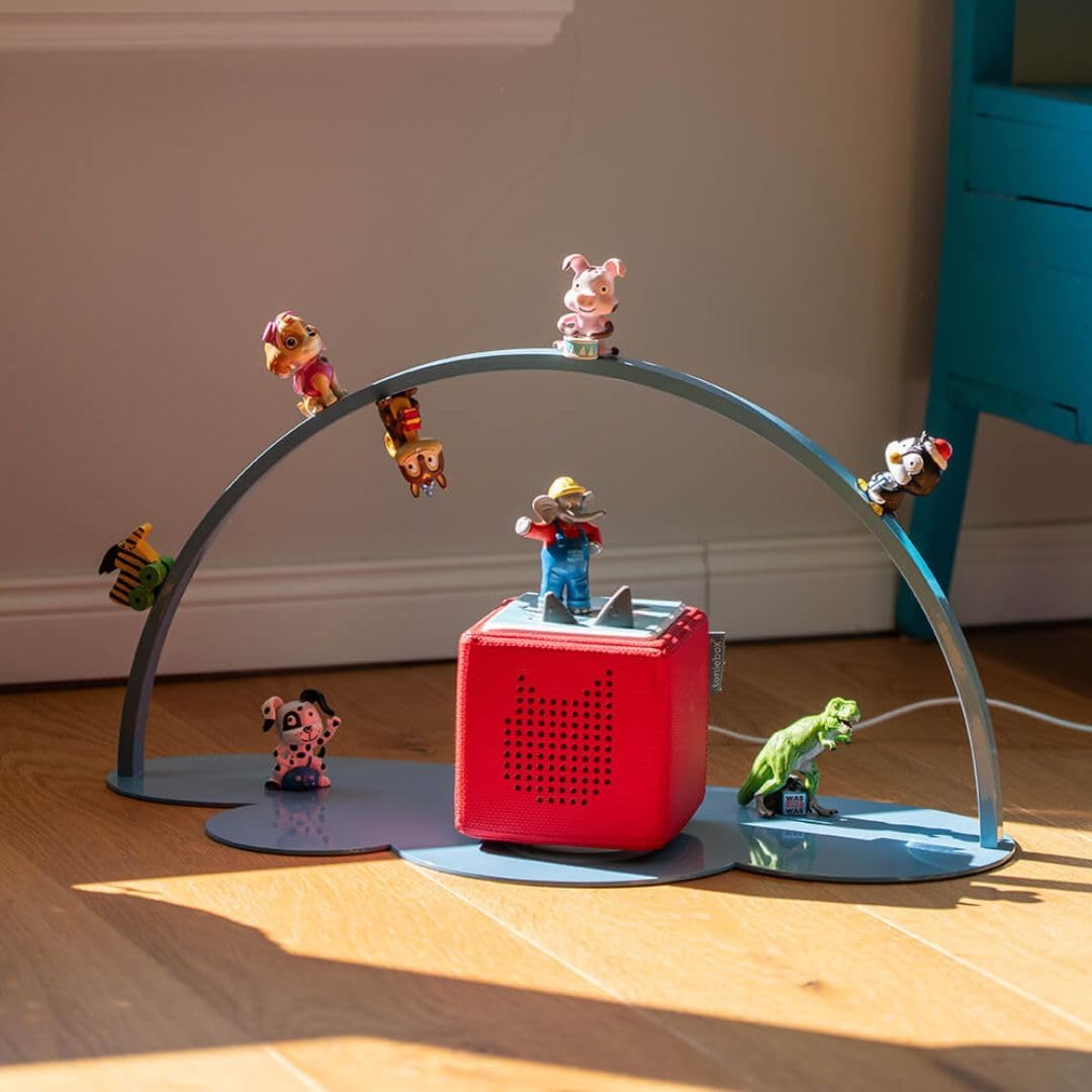 Regal Wolke – Magnetisches Standregal für 70–100 Hörfiguren – kompatibel mit Toniebox & Ladestation