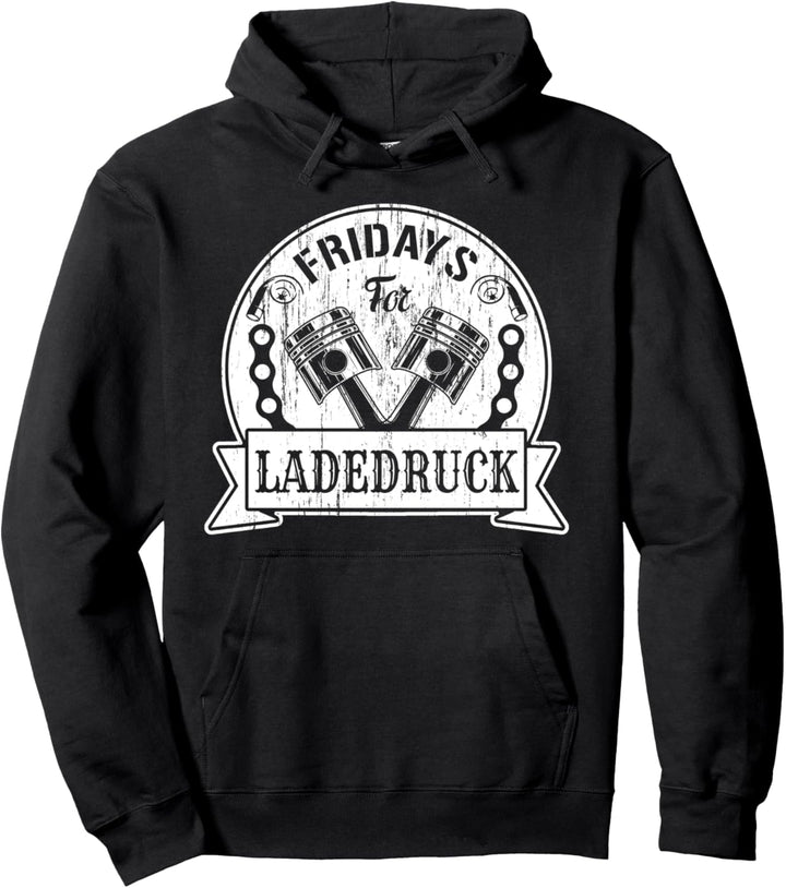 Fridays for Ladedruck für Motorsport Tuning Fans Pullover Hoodie