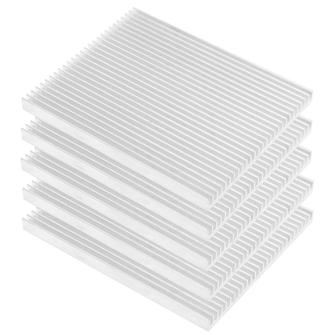Kühlkörper, 80 X 100, Aluminium-Kühlkörper, 70 Mm, 5 Stück, Kühlkörper für CPU, Ultradünne Aluminium