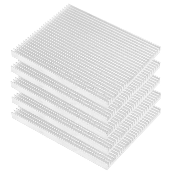 Kühlkörper, 80 X 100, Aluminium-Kühlkörper, 70 Mm, 5 Stück, Kühlkörper für CPU, Ultradünne Aluminium