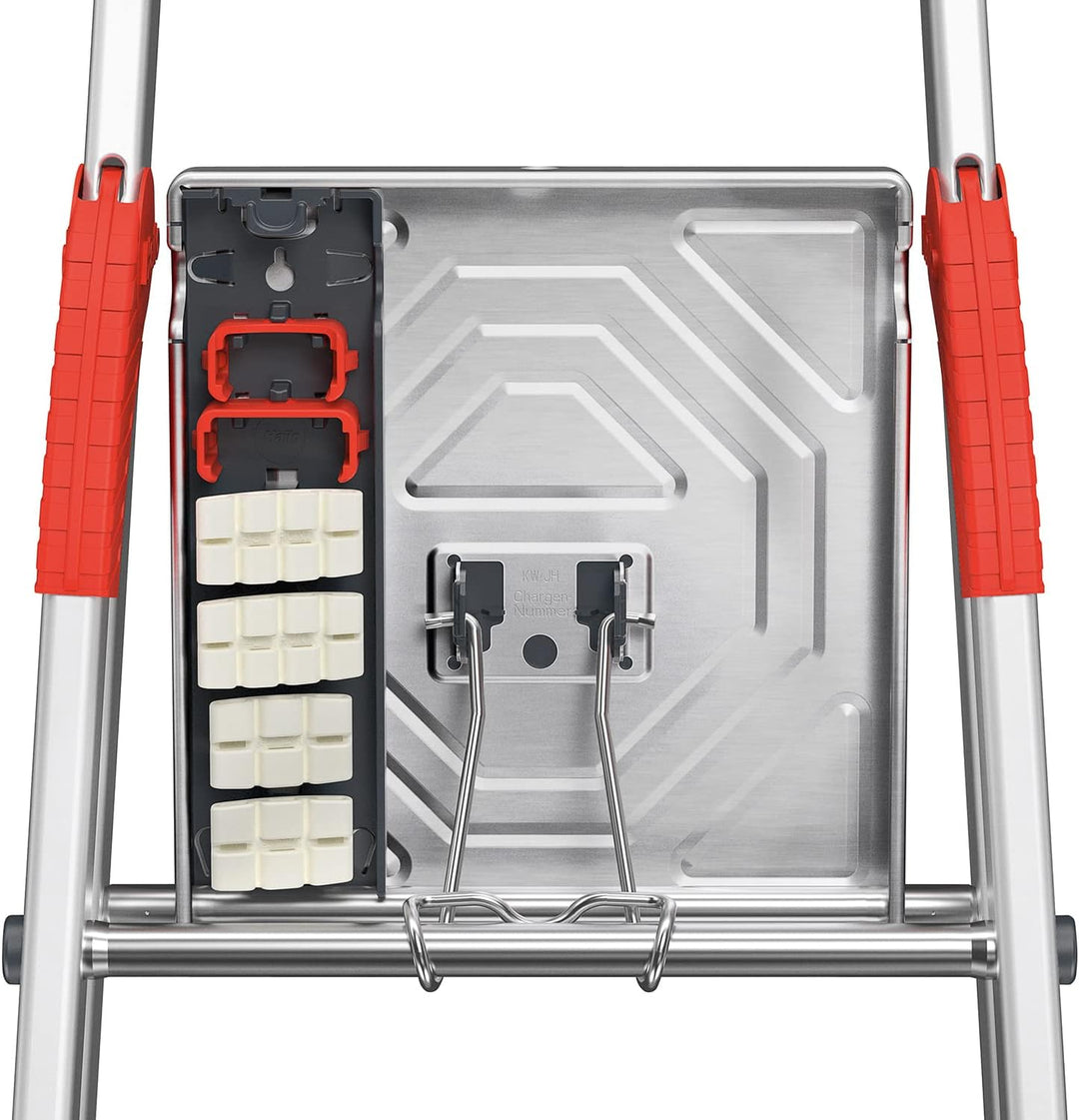 Hailo EasyClix Wechselfüsse Living Grösse L, Wechselfuss-Set für Hailo Stehleitern, Leiter-Zubehör,