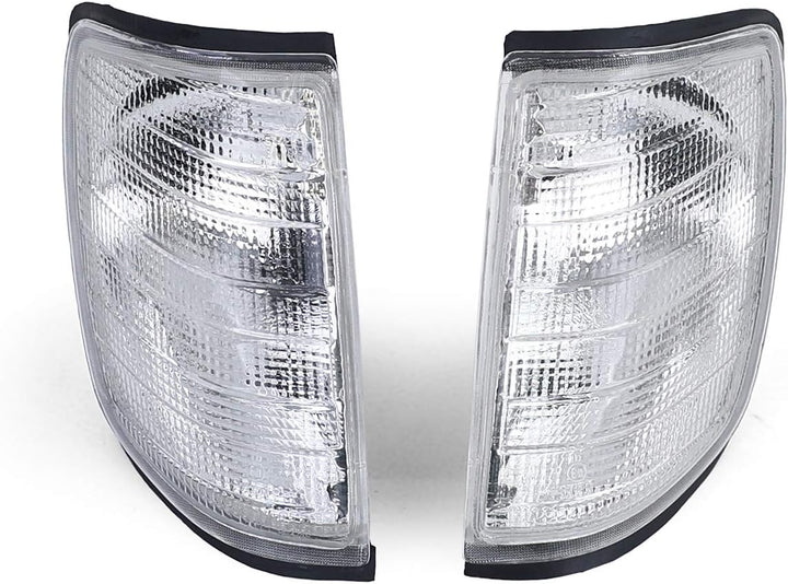 Carparts-Online Blinker Weiss Paar für Mercedes E-Klasse W124 C124 S124 85-95