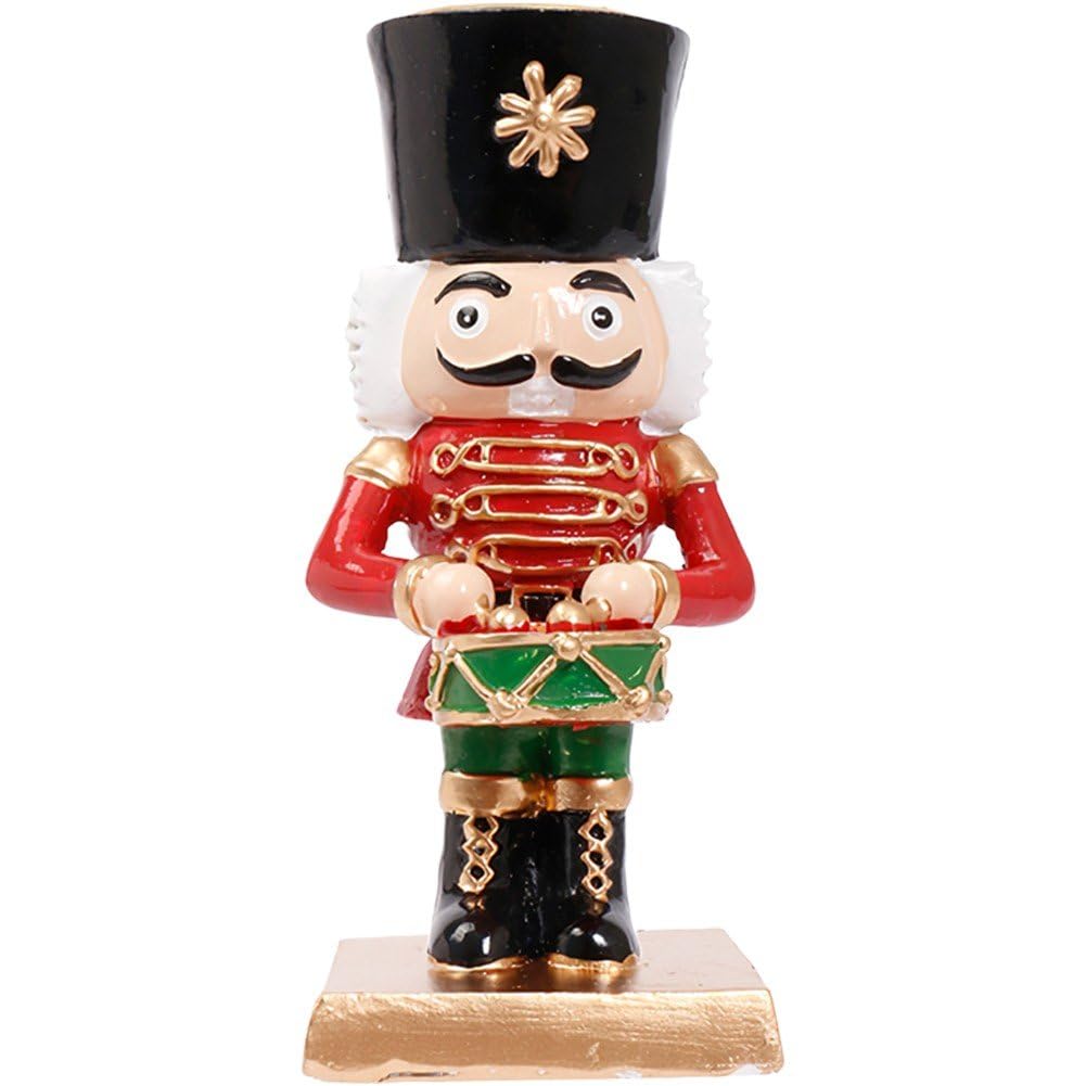 Nussknacker-kerzenhalter, Soldat, Weihnachts-nussknacker-Figur, Kerzenständer, Tischdekoration, Weih