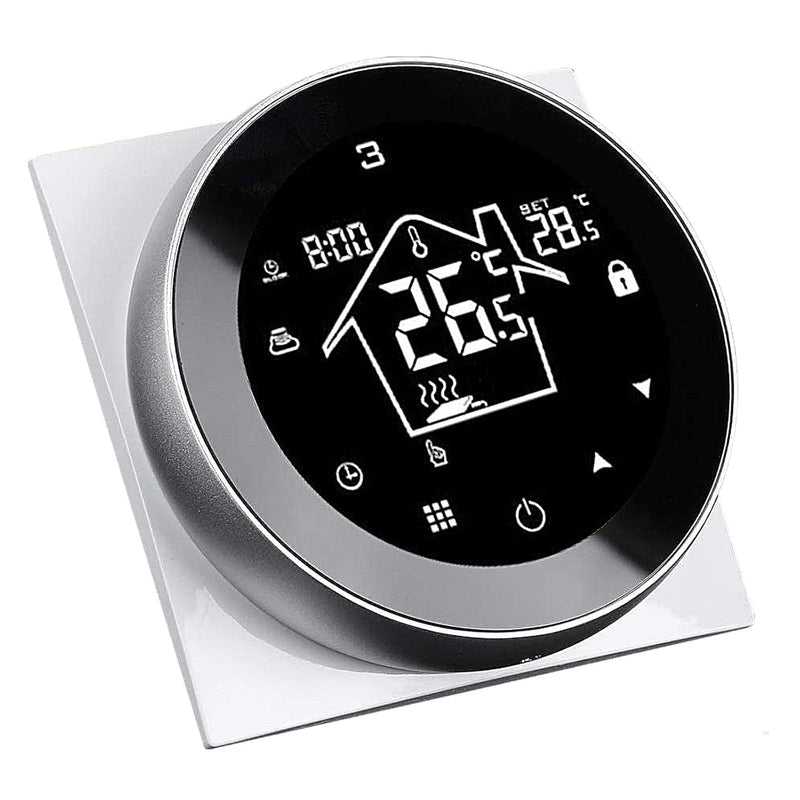 KETOTEK Thermostat Fussbodenheizung Wasser WiFi 3A Unterputz, Programmierbar Raumthermostat Fussbode