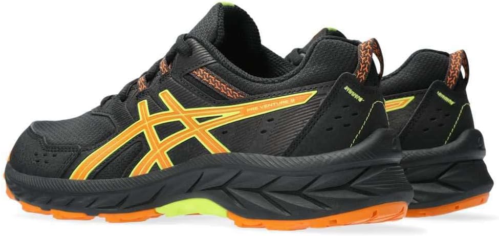 ASICS Jungen Pre Venture 9 Gs Sneaker 39.5 EU Schwarz, 39.5 EU Schwarz