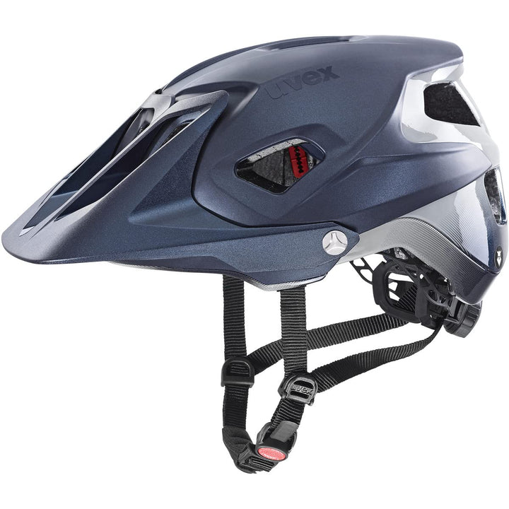 Uvex Quatro Integrale Tocsen All Mountain Enduro MTB Fahrrad Helm matt blau 2023 52-57 cm, 52-57 cm