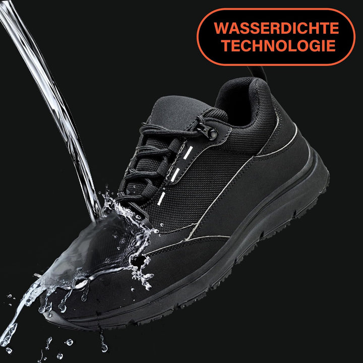 TIAROOTT Sicherheitsschuhe Arbeitsschuhe Herren Damen Wasserdicht Leicht Sportlich Schutzschuhe ruts
