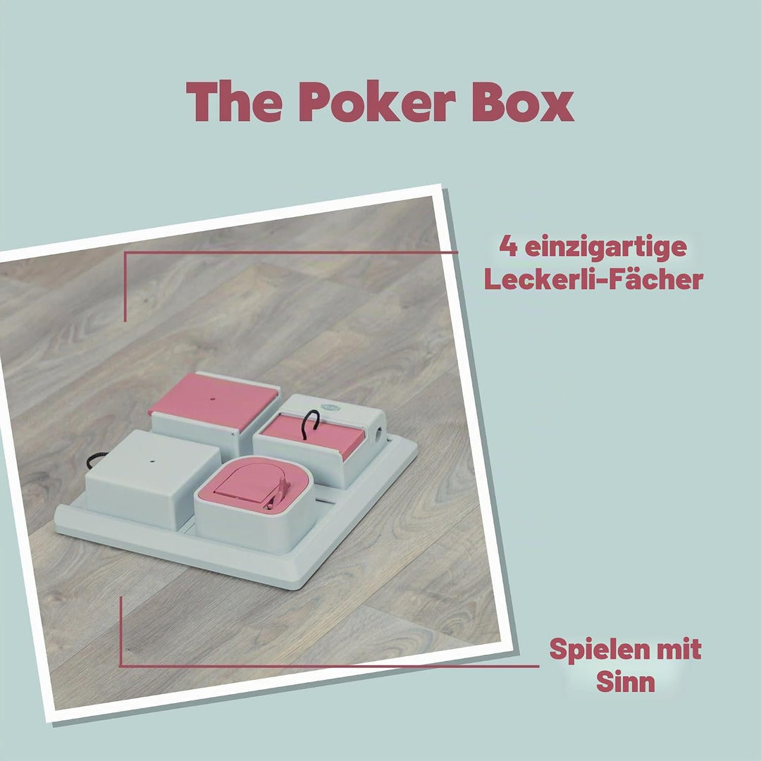 TX-4597 Cat Activity Poker Box 31x31 cm Pokerbox Aktivität für Katzen, Pokerbox Aktivität für Katzen