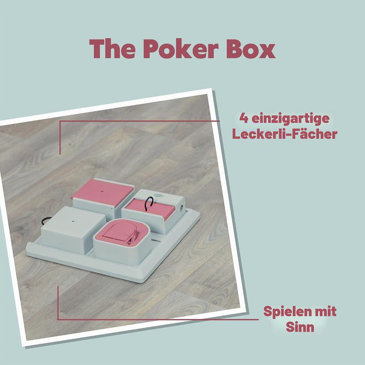 TX-4597 Cat Activity Poker Box 31x31 cm Pokerbox Aktivität für Katzen, Pokerbox Aktivität für Katzen