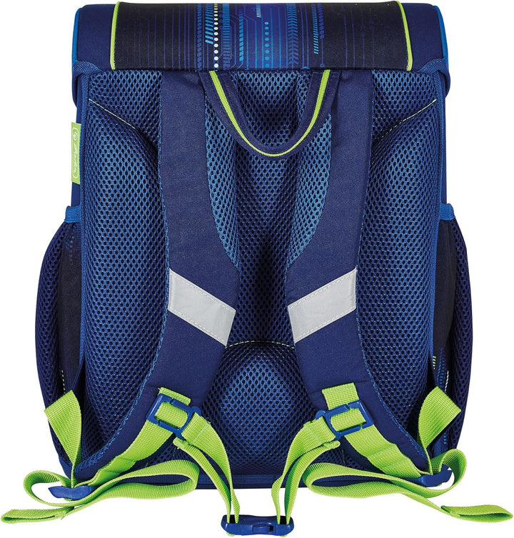 herlitz 50037421 Schulranzen Loop Plus, Soccer, 1 Stück