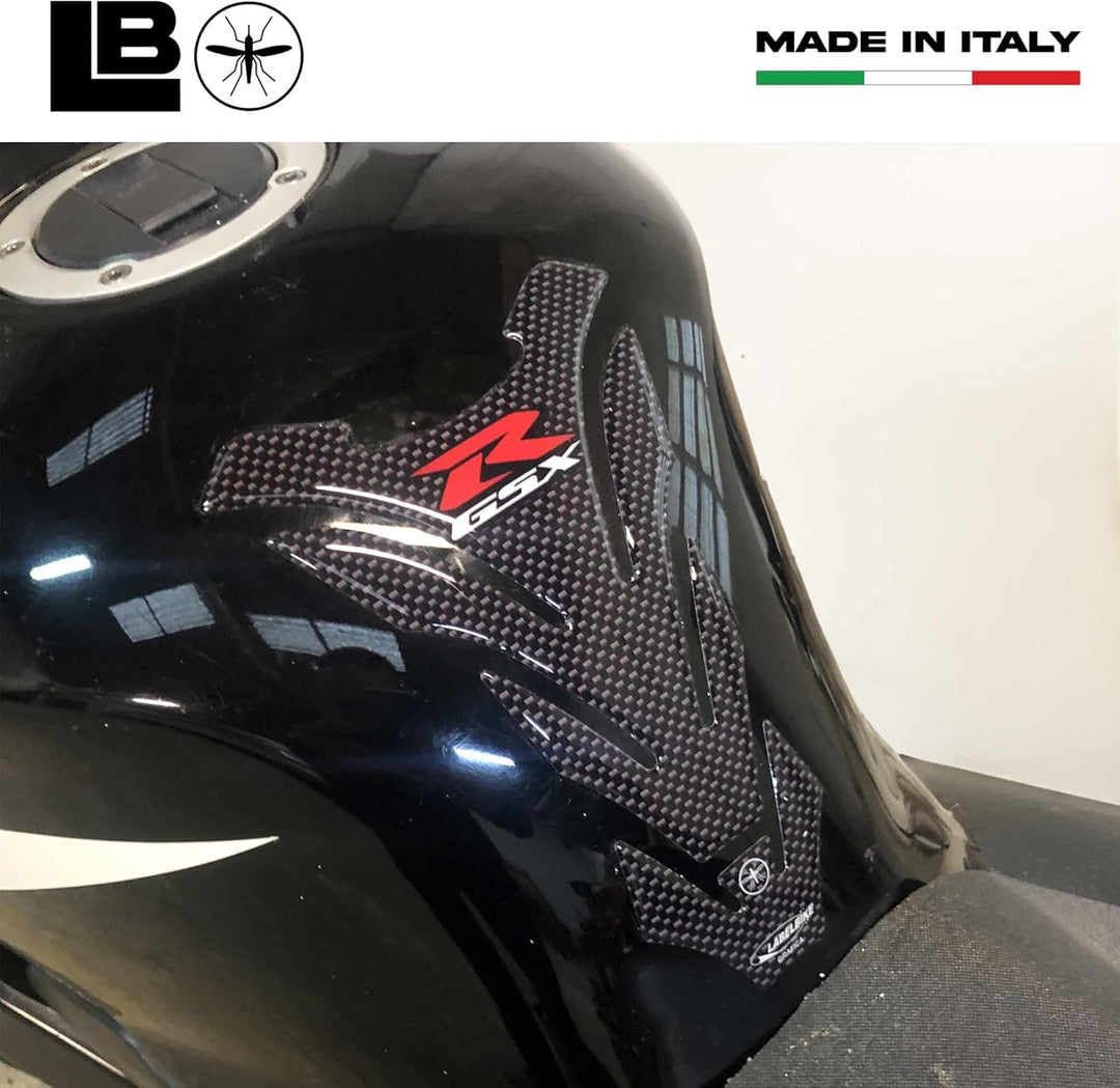 labelbike - 3D Aufkleber Motorrad Tankpad Schutz und Dekoration aus Harz kompatibel mit Suzuki GSX-R